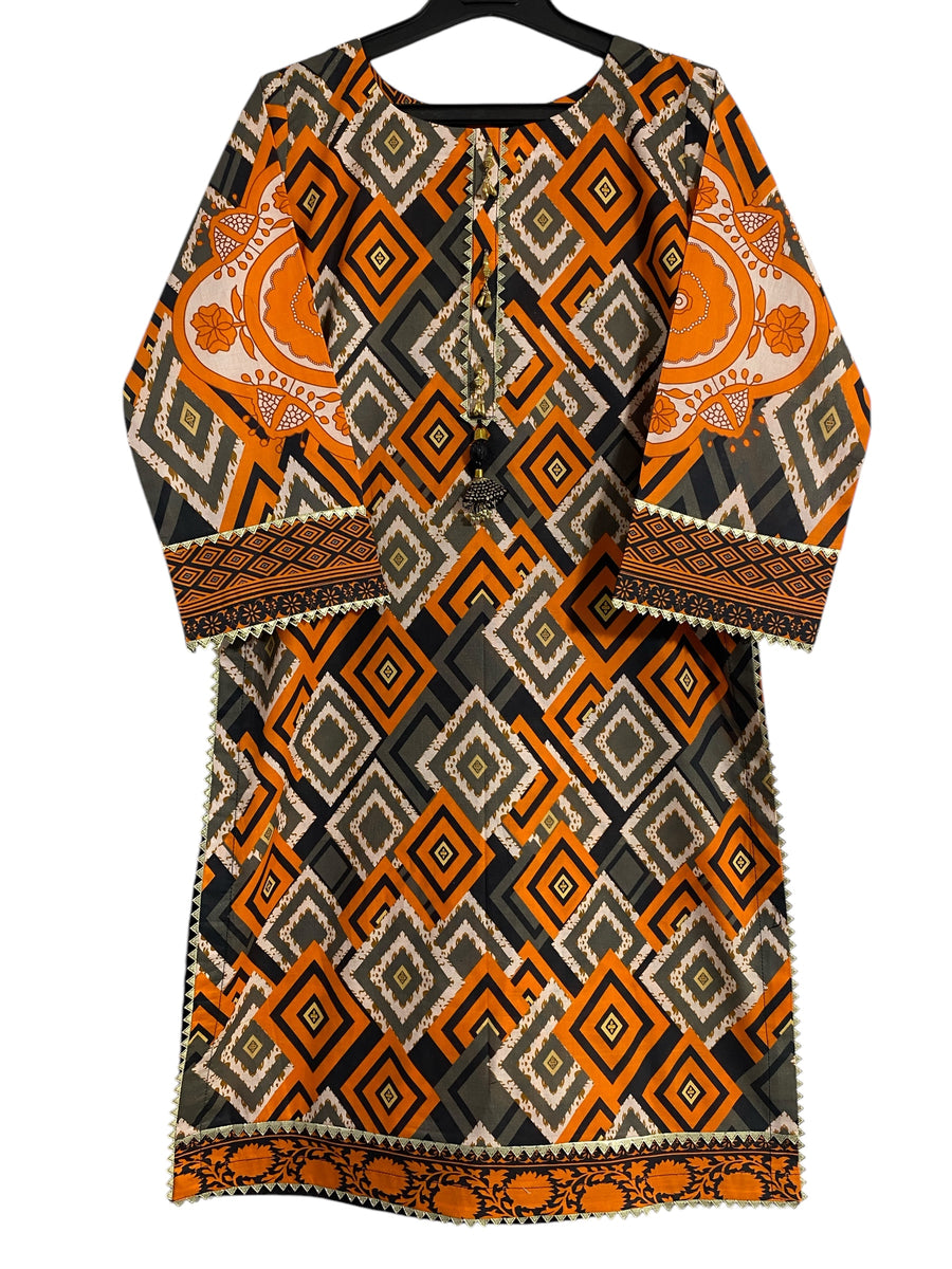 Print Cotton 2 Piece